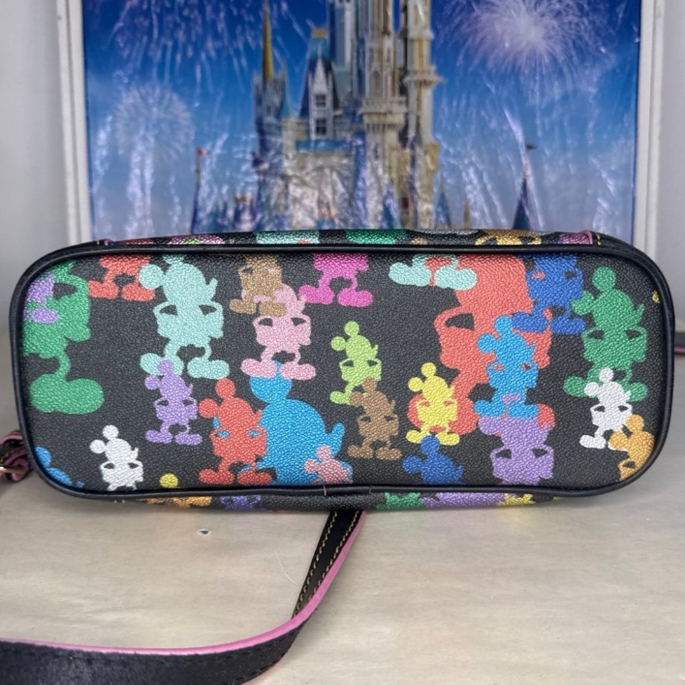 Disney Parks Dooney & Bourke Wonder Mickey Crossbody Bag Purse 10th Anniversary - Picture 5 of 11